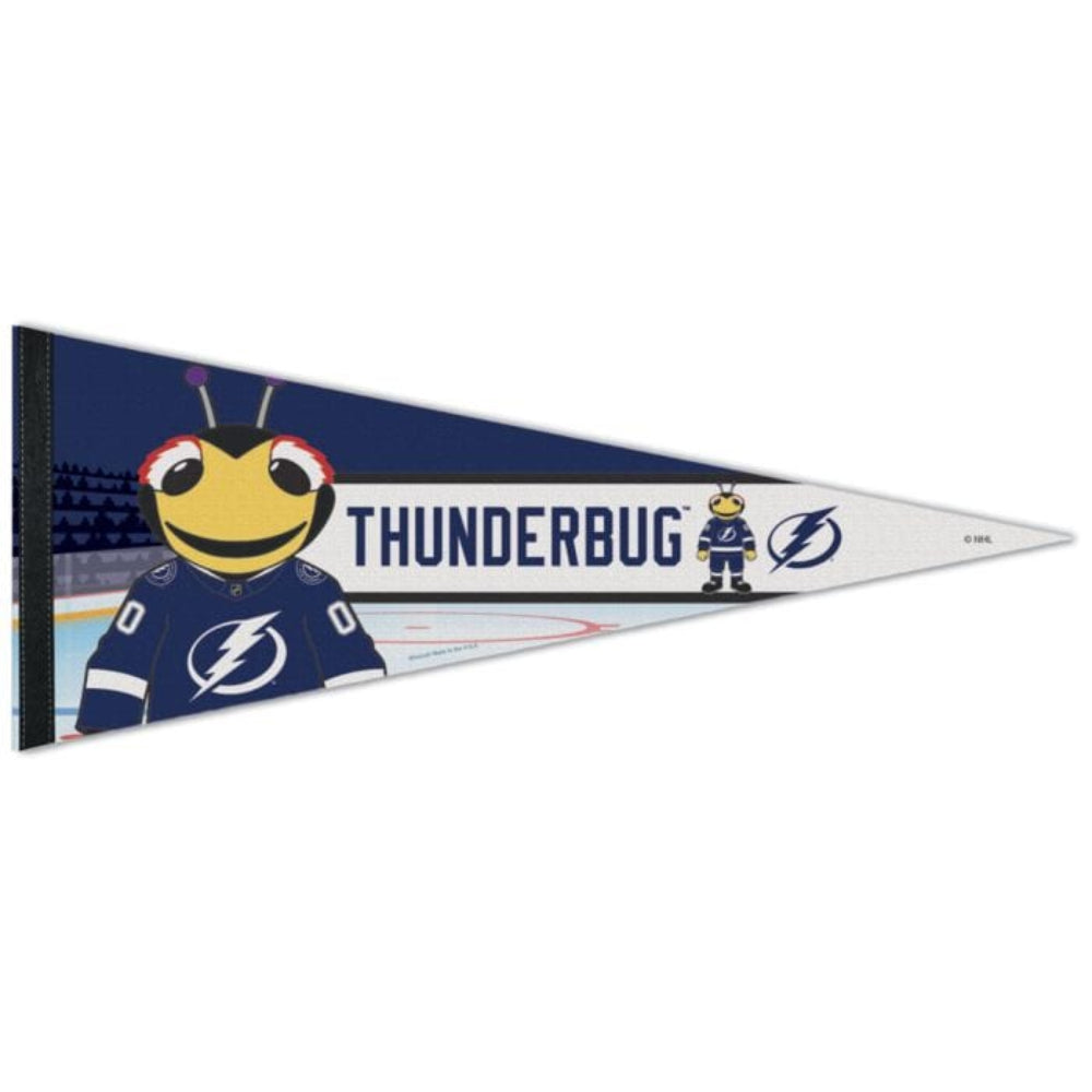 Tampa Bay Lightning 12" x 30" Thunderbug Premium Pennant Heads and Tails