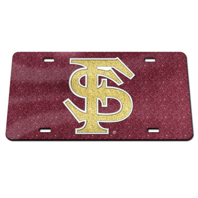 Florida State Seminole Specialty Acrylic Front License Plate