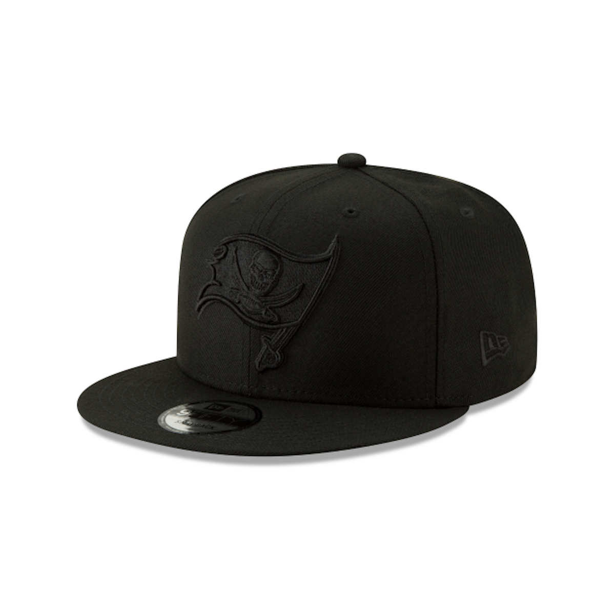 Tampa Bay Buccaneers Sideline 9FIFTY Snapback Hat - Black/ White Ink