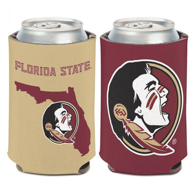 Florida State Seminoles 12oz State Shape Can Cooler
