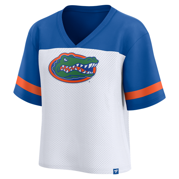 Florida Gators Women's Jersey Cropped Mesh Fashion Tee