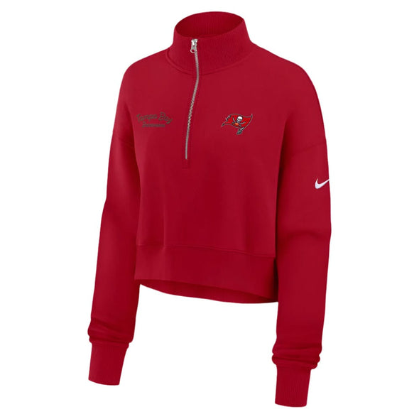 Tampa Bay Buccaneers Nike Women's Phoenix 1/4 Zip Pullover