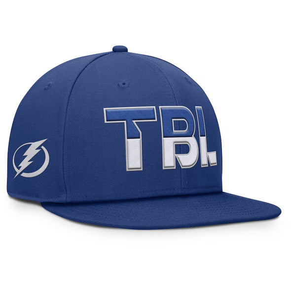 Tampa Bay Lightning Authentic Pro Rink Snapback Hat