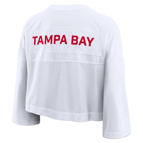 Tampa Bay Buccaneers Women's Nike Cropped Sideline Jersey