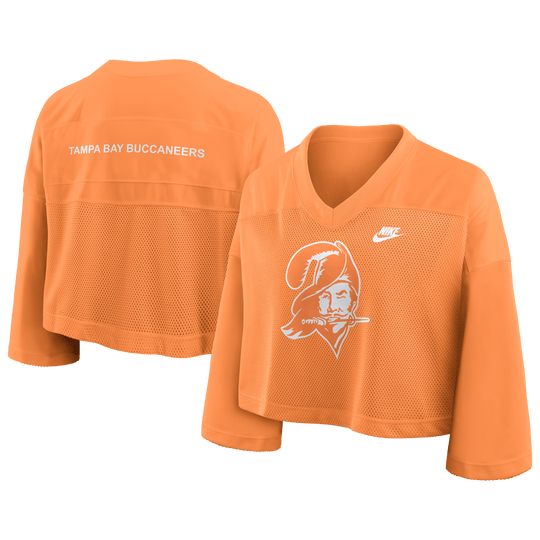 Tampa Bay Buccaneers Nike Women's Rewind Bucco Bruce Cropped Fashion Jersey