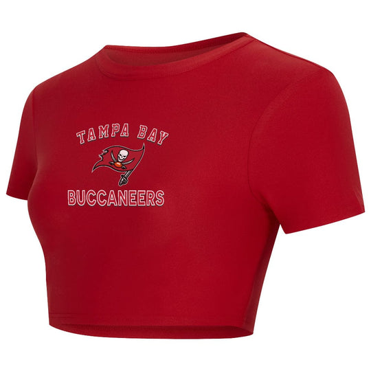 Tampa Bay Buccaneers Women's Mosaic Crop Top