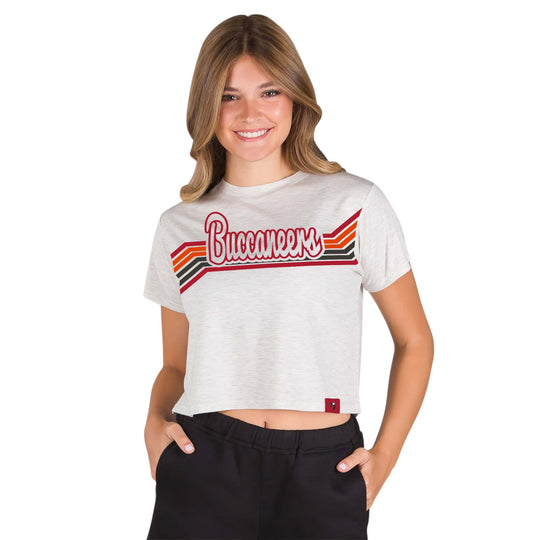 Tampa Bay Buccaneers Concepts Sport Women's Ascent Cropped Tee