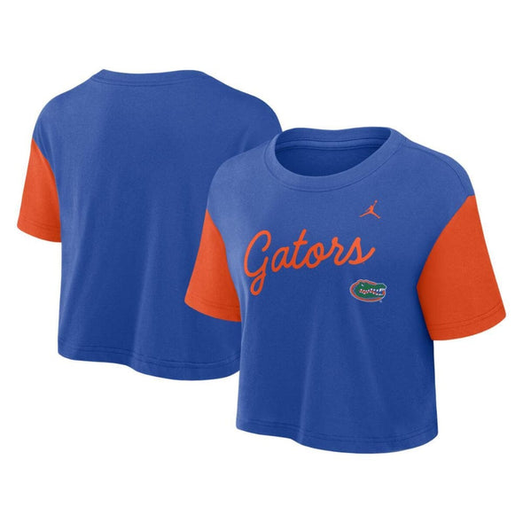 Florida Gators Jordan Women's 'Gators' Script Boxy Crop Top