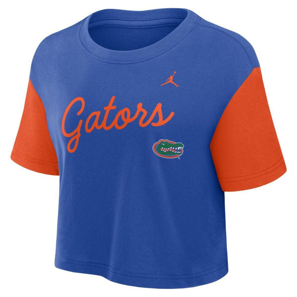 Florida Gators Jordan Women's 'Gators' Script Boxy Crop Top