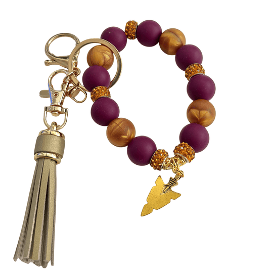 Florida State Seminoles  Game Day Silicone Wristlet  Keyring