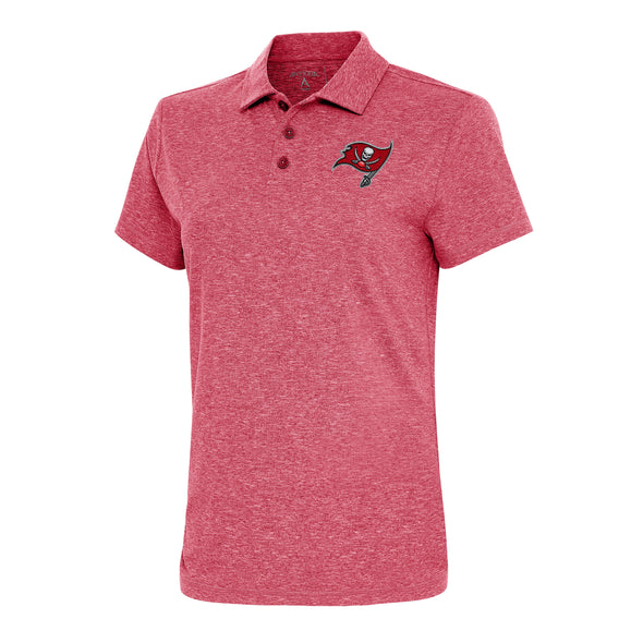 Tampa Bay Buccaneers Women's Primary Logo Motivated Polo
