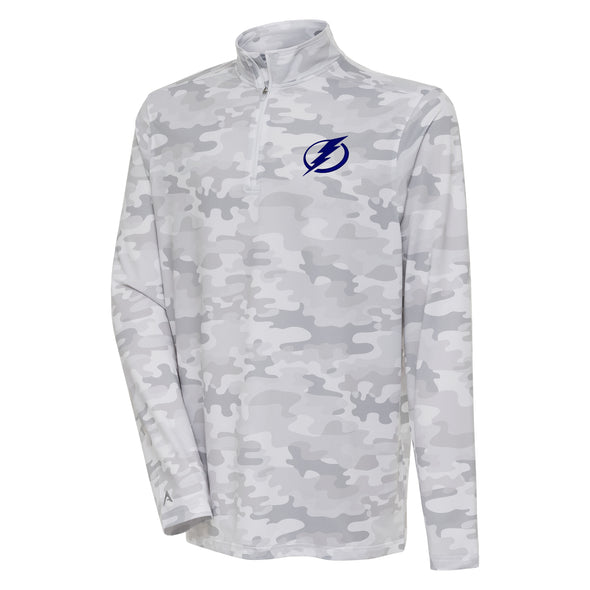 Tampa Bay Lightning Primary Logo Discord Camo 1/4 Zip Pullover Jacket