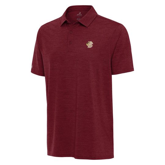 Florida State Seminoles Antigua Feathered Interlocking FS Logo Ivy Polo