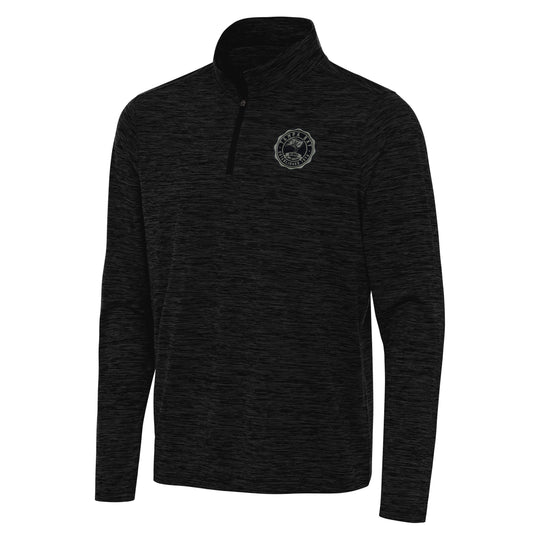 Tampa Bay Buccaneers Antigua Crest Logo Eternal 1/4 Zip Pullover