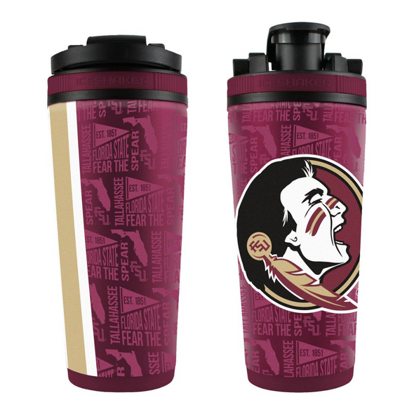 Florida State Seminoles Team Logo Stainless Steel Ice Shaker