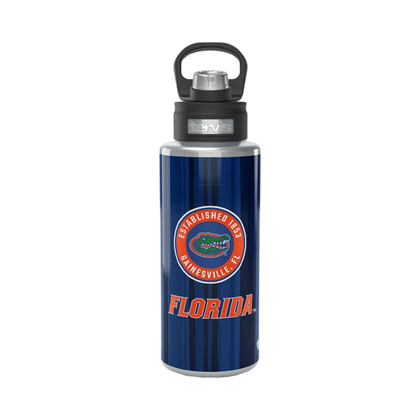 Florida Gators Stainless Steel Wide Mouth Bottle with Deluxe Spout Lid