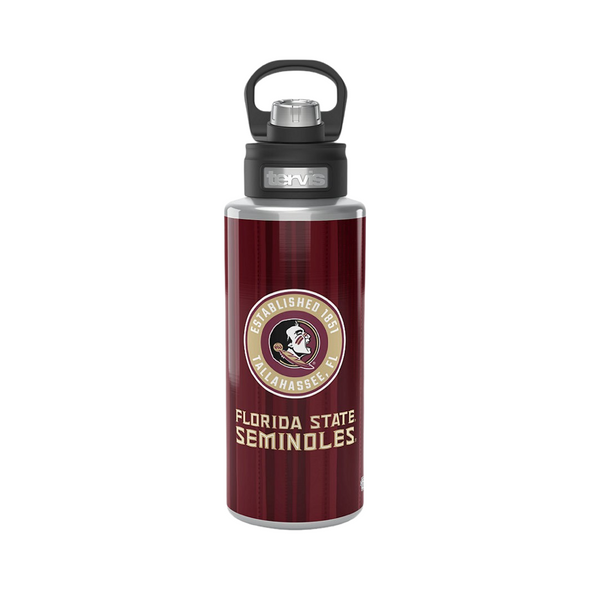 Florida State Seminoles Stainless Steel Wide Mouth Bottle with Deluxe Spout Lid