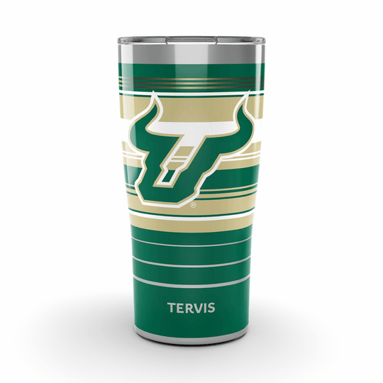 South Florida Bulls Stainless Steel Tervis Tumbler - Hype Stripes