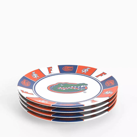 Florida Gators Game Day Chip Plates Set Of 4