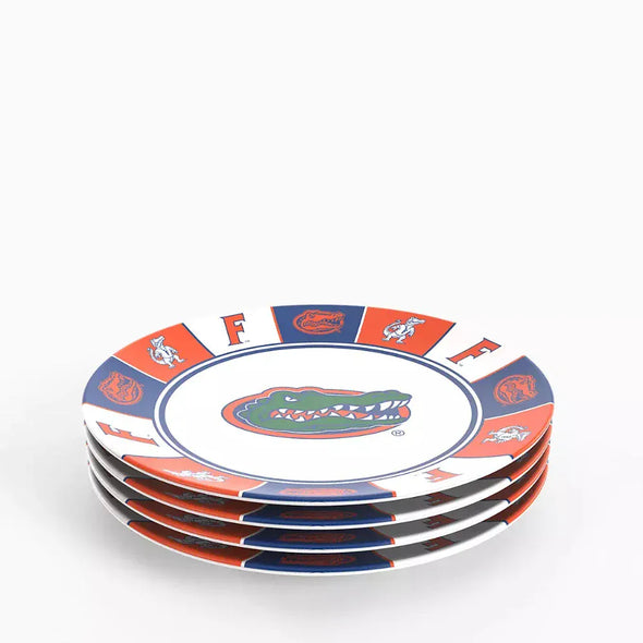 Florida Gators Game Day Chip Plates Set Of 4