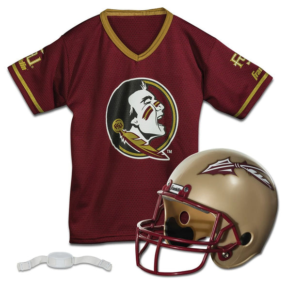 Florida State Seminoles Youth Uniform Helmet and Jersey Set