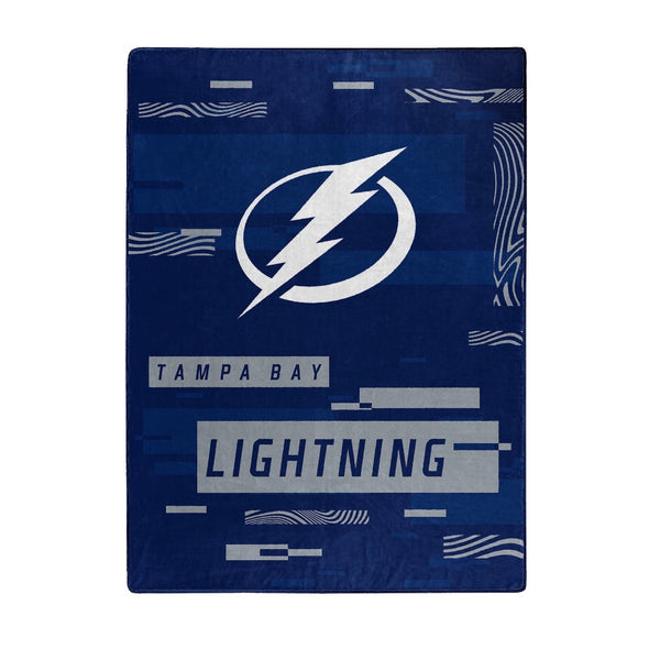 Tampa Bay Lightning 60" x 80" Digitize Raschel Throw Blanket