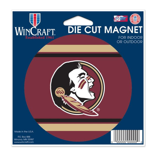 Florida State Seminoles 4" x 6" Primary Logo Die-Cut Magnet
