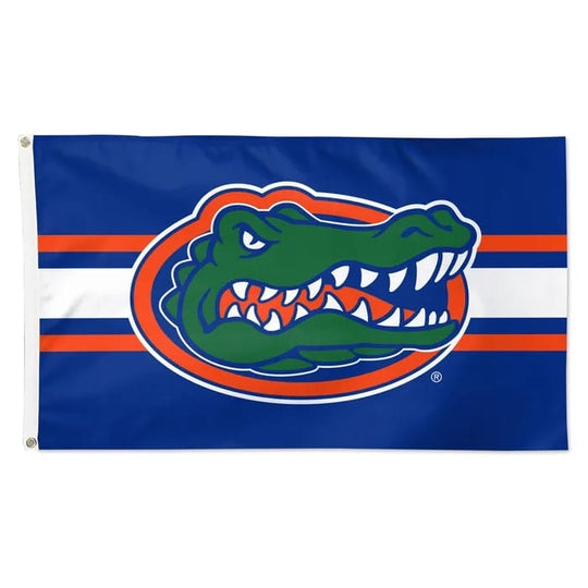 Florida Gators Deluxe 3' x 5' Horizontal Striped Primary Logo Flag