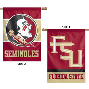 Florida State Seminoles 28" X 40" Vertical 2 Sided Flag
