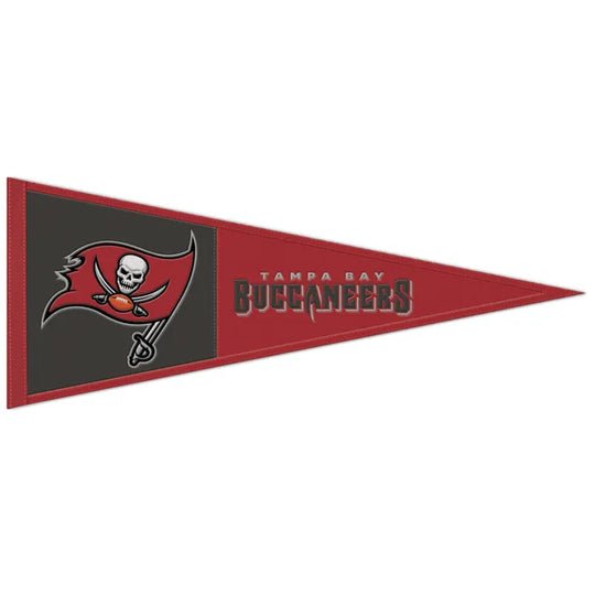 Tampa Bay Buccaneers 13" x 32" Primary Wool Pennant