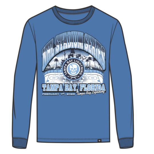 Tampa Bay Lightning 2026 NHL Stadium Series Franklin Long Sleeve Tee