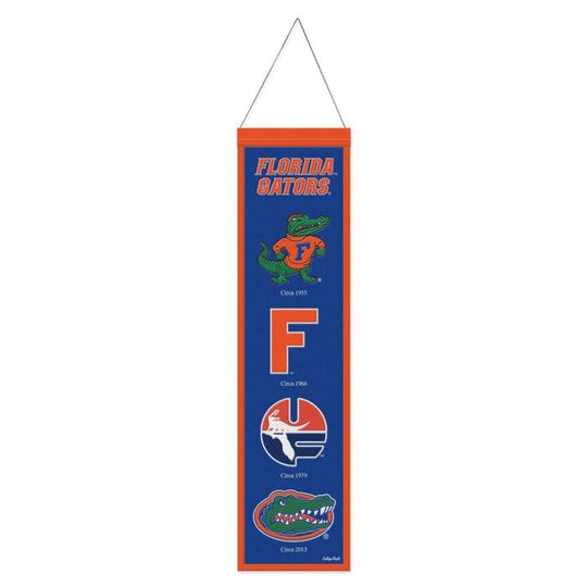 Florida Gators College Vault 8" x 32" EVOLUTION Wool Banner