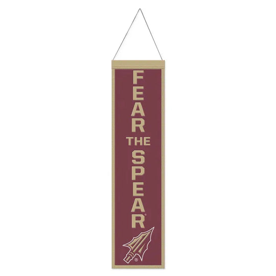 Florida State Seminoles 8" x 32" Slogan Wool Banner