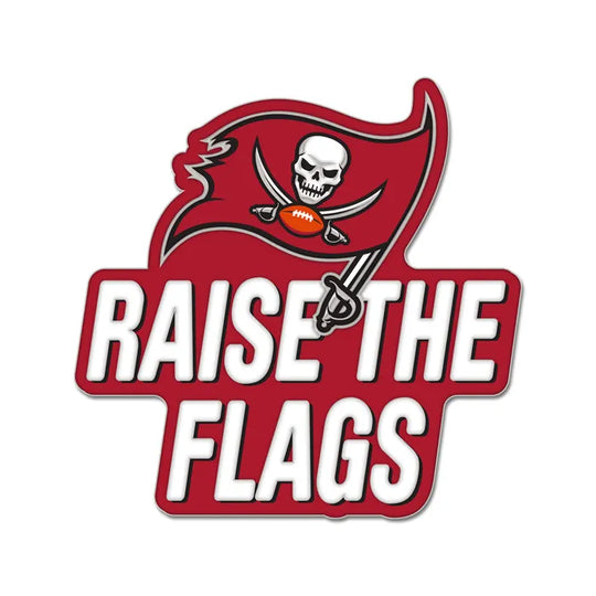 Tampa Bay Buccaneers Slogan Collectors Enamel Pin