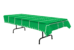 Plastic Game Day Table Cover 54" x 108"