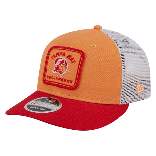 Men's New Era Orange Tampa Bay Buccaneers Throwback 9FIFTY Adjustable  Snapback Hat