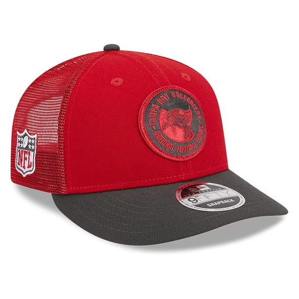 Tampa Bay Buccaneers 2023 NFL Sideline 9Fifty Low Profile Snapback Hat