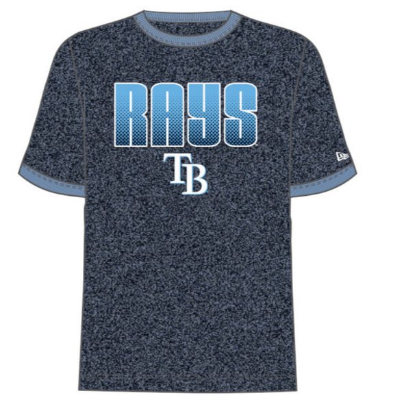 Tampa Bay Rays Youth Glow In The Dark Logo Bi-Blend Tee