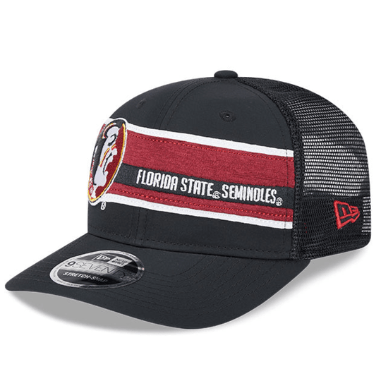 Florida State Seminoles College Vault Trucker Stripe 9Seventy Stretch Snapback Hat