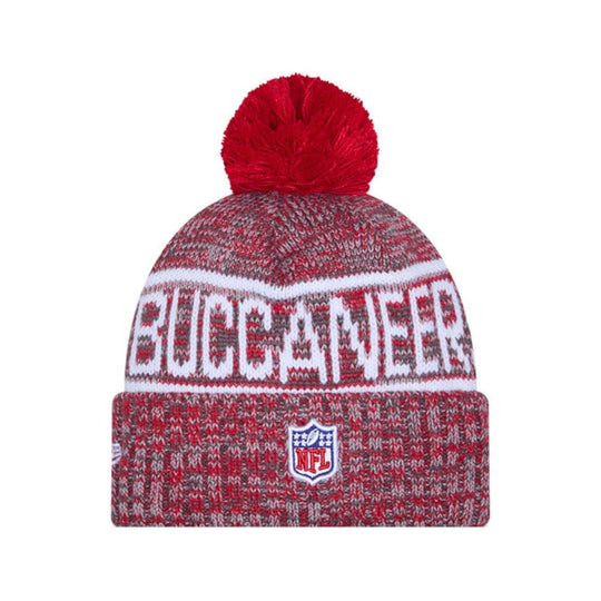 Tampa Bay Buccaneers 2025 NFL Sideline Cold Weather Pom Sport Knit Hat