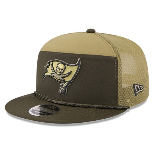 Tampa Bay Buccaneers NFL25 Salute To Service 9Fifty Split Panel Snapback Hat
