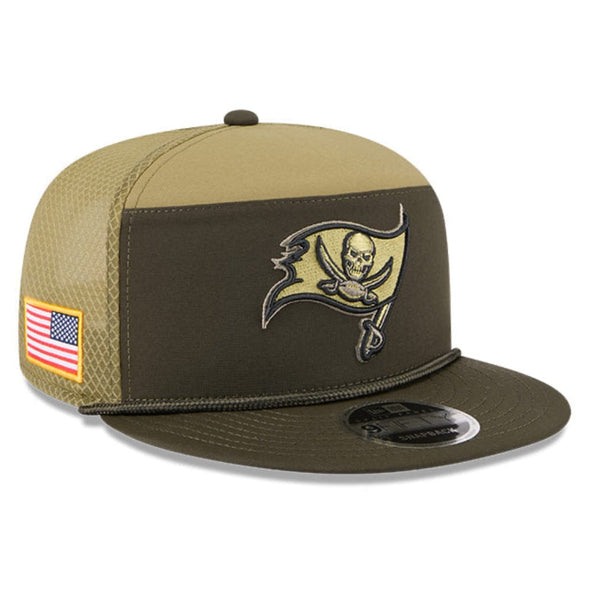 Tampa Bay Buccaneers NFL25 Salute To Service 9Fifty Split Panel Snapback Hat