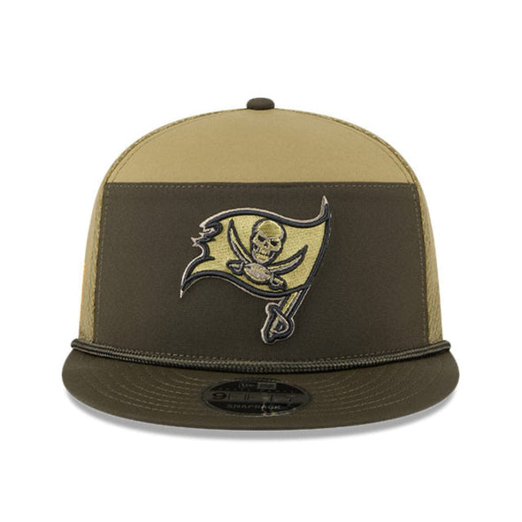 Tampa Bay Buccaneers NFL25 Salute To Service 9Fifty Split Panel Snapback Hat