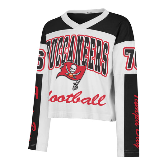 Tampa Bay Buccaneers '47 Women's Exclamation Metro Jersey Tee