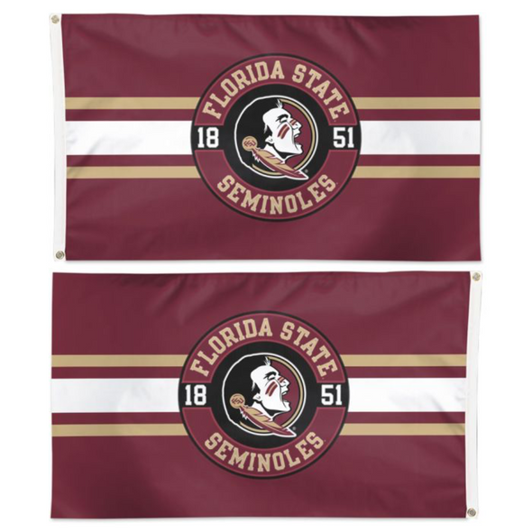 Florida State Seminoles 3' X 5' Applique Flag