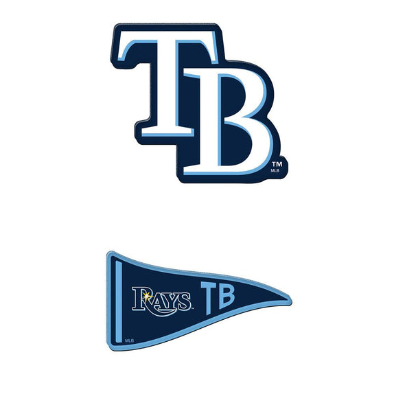 Tampa Bay Rays Premium Acrylic Magnet 2-Pack