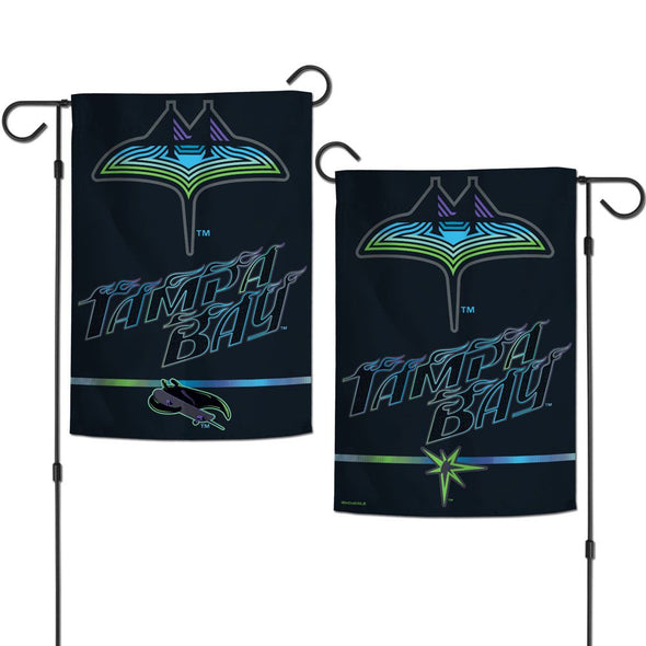 Tampa Bay Rays 12" x 18" City Connect Two Sided Garden Flag