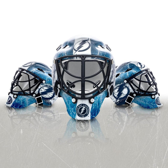 Tampa Bay Lightning Mini Goalie Helmet Franklin Sports