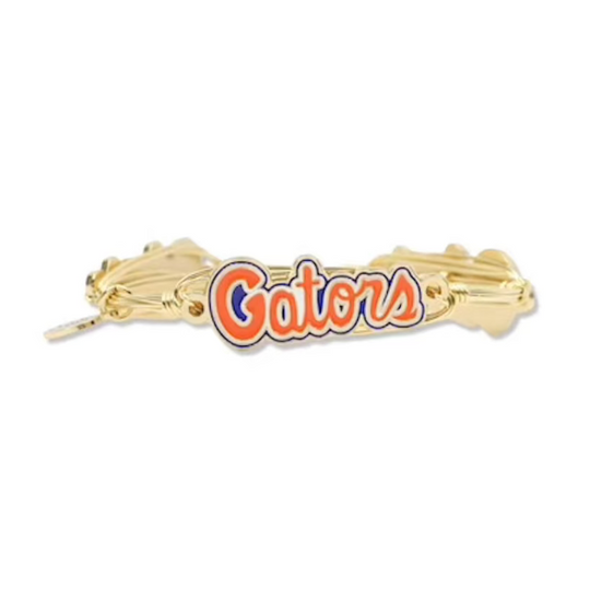 Florida Gators Script Bangle Bracelet