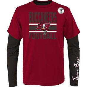 Tampa Bay Buccaneers Youth Fan Fave 3-IN-1 Combo Tee